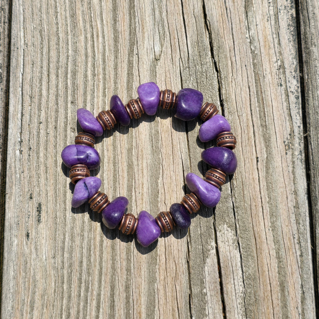 Purple Stone Bracelet