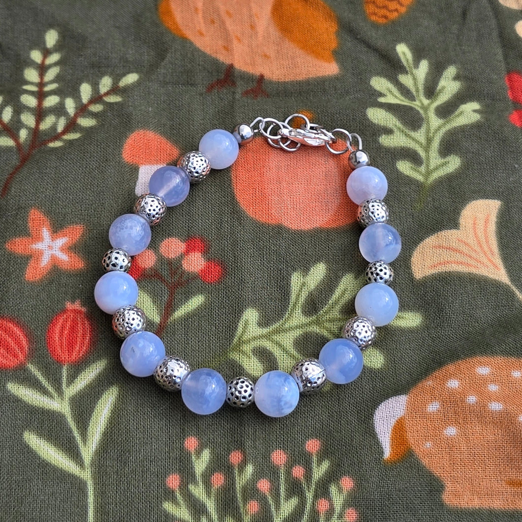 Blue Lace Agate Bracelet
