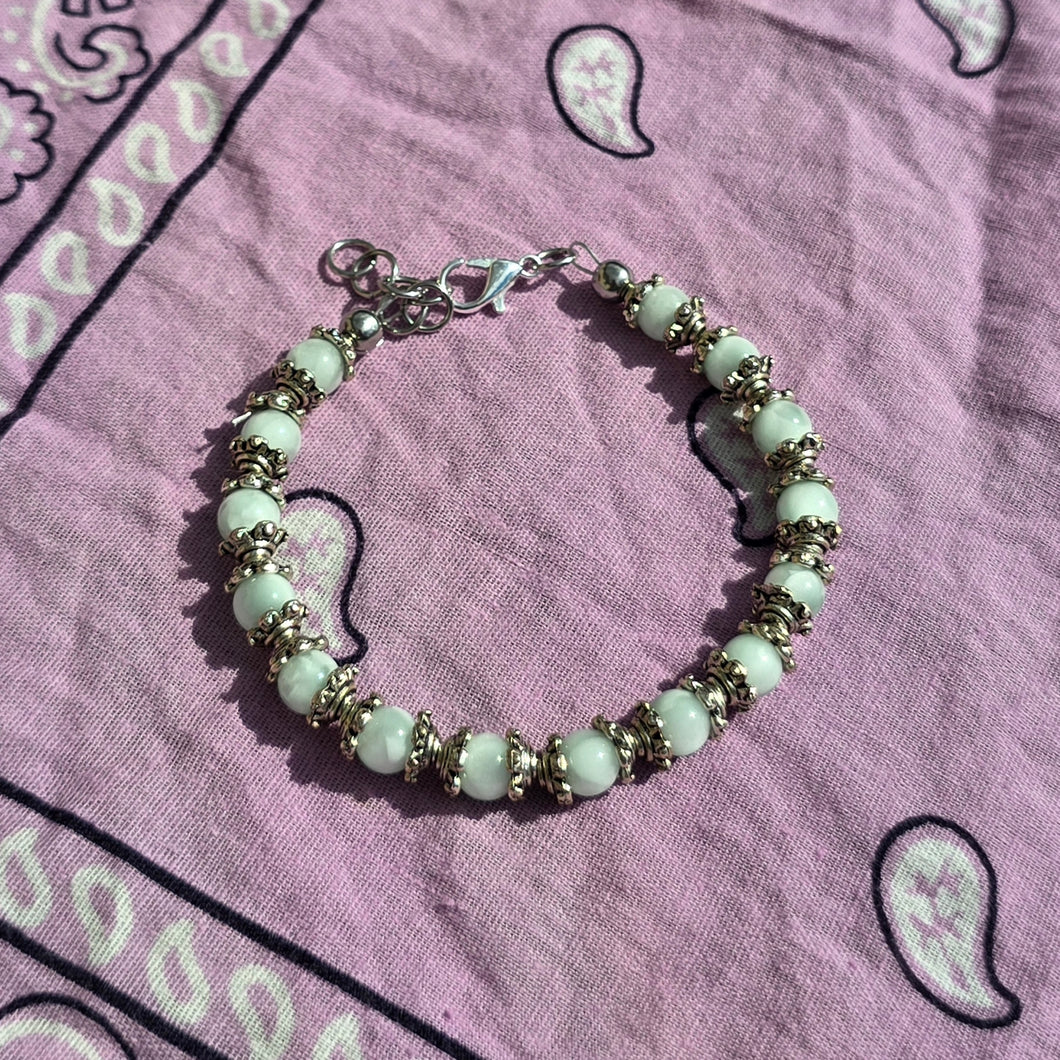 Green Angelite Bracelet