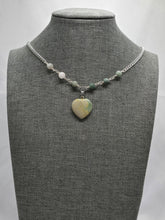 Load image into Gallery viewer, Heart Stone Necklace
