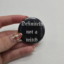 Load image into Gallery viewer, Witch Button Pin
