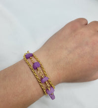 Load image into Gallery viewer, Purple Quartz Bracelet
