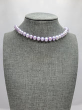 Load image into Gallery viewer, Purple Pearl Necklace
