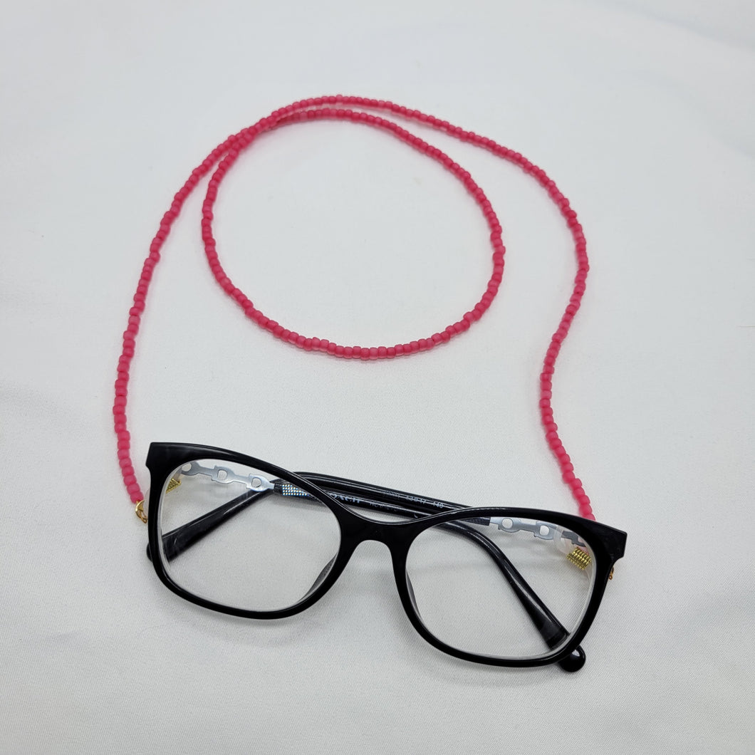 Pink Eyeglass Chain