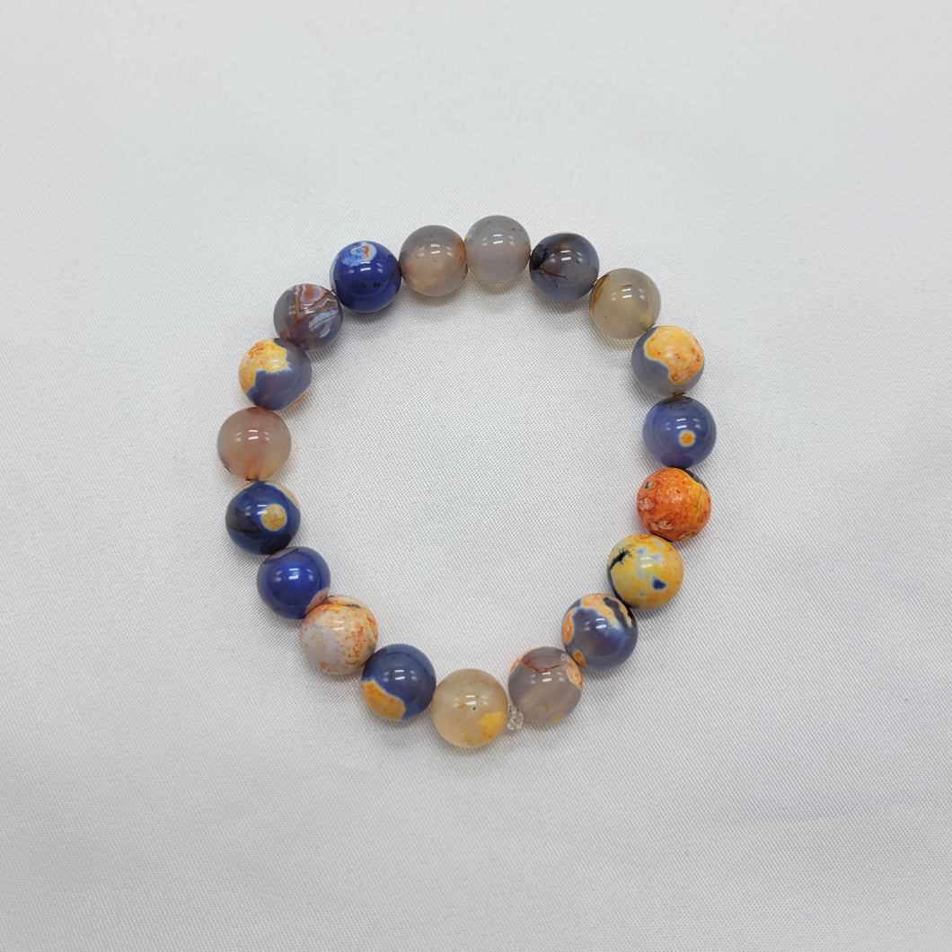 Blue Fire Agate Bracelet