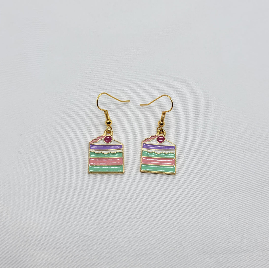 Cake Slice Earrings