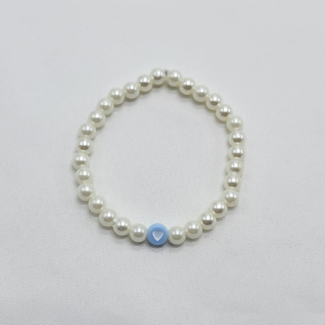 Heart and Pearls Bracelet