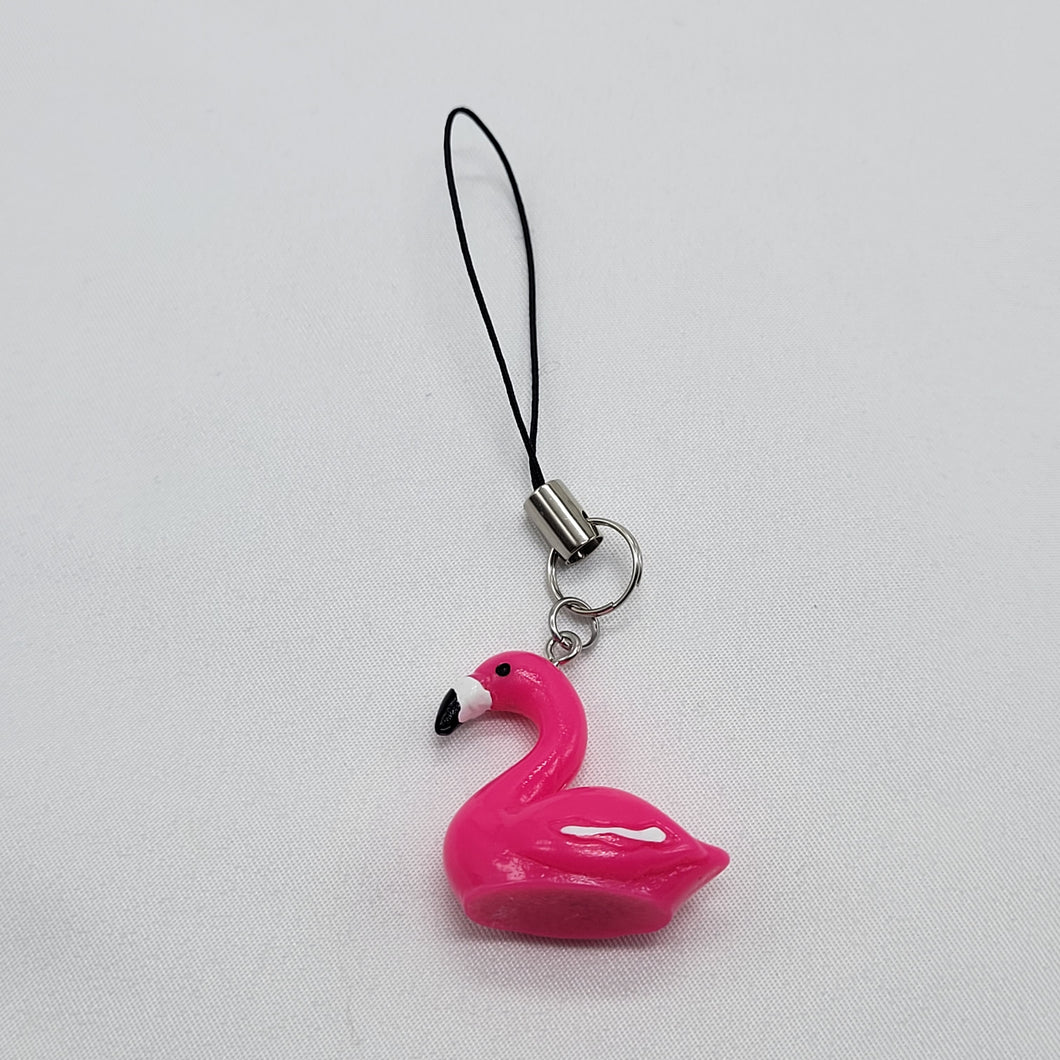 Flamingo Phone Charm