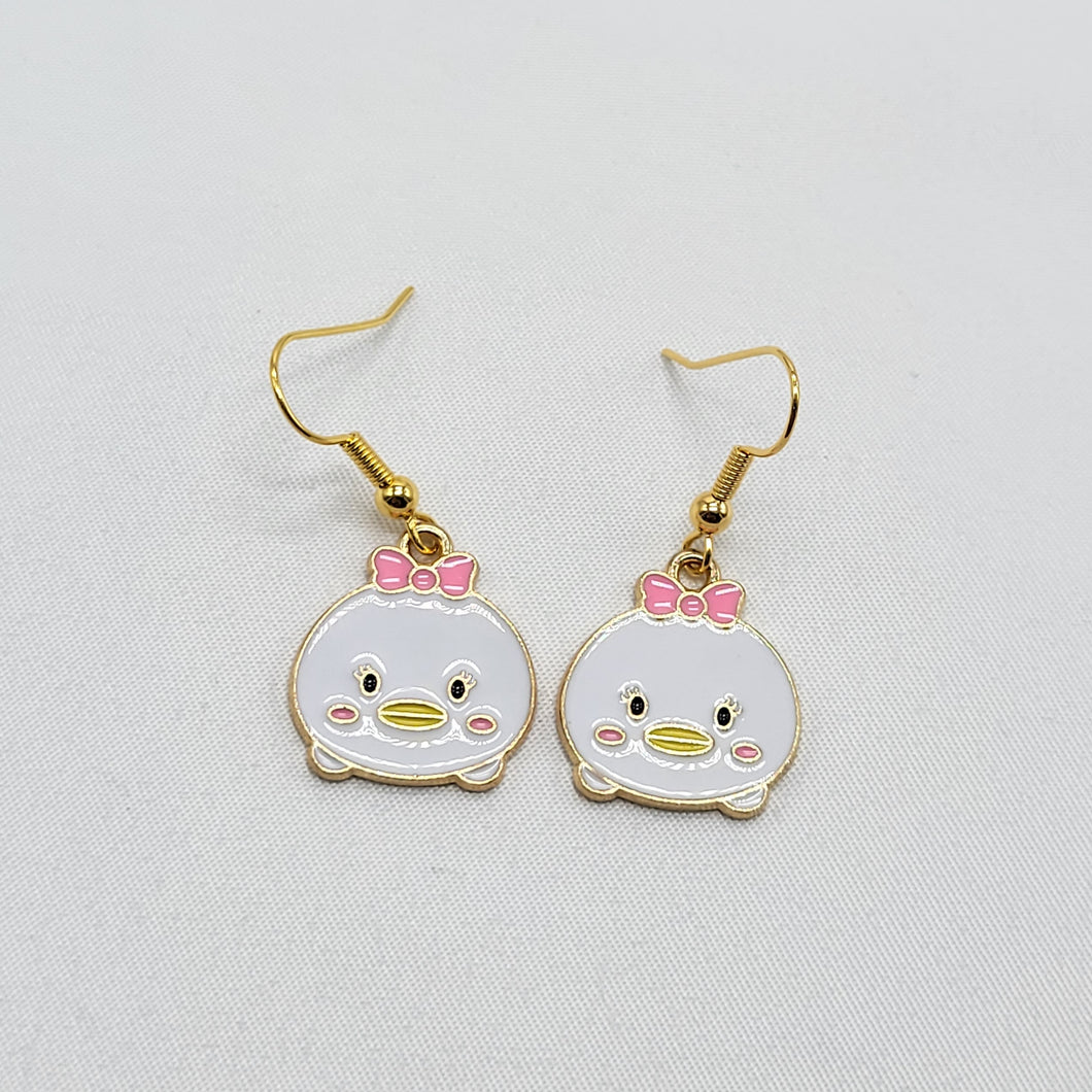 Cartoon Duck Earrings