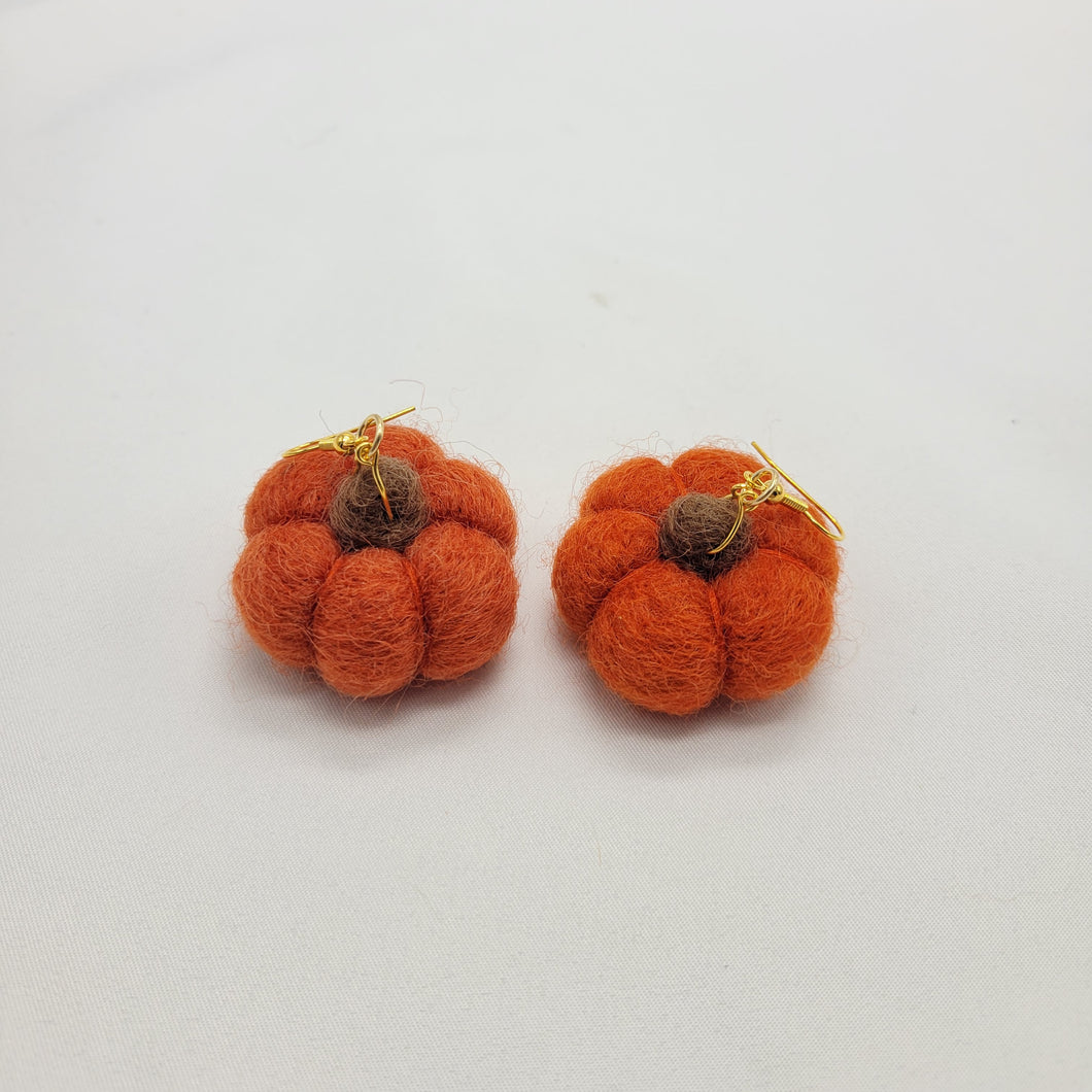Pumpkin Earrings