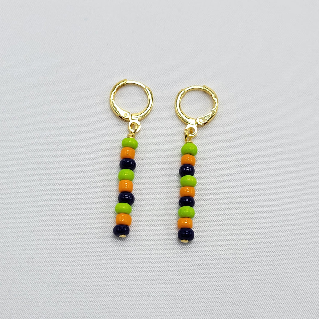 Halloween Huggie Earrings