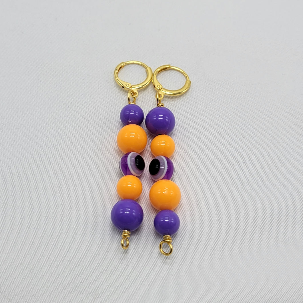 Eye Huggie Earrings