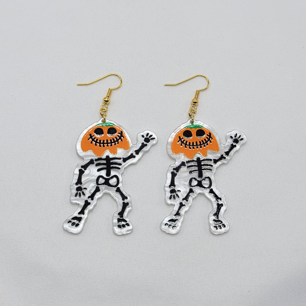 Dancing Pumpkin Earrings