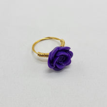 Load image into Gallery viewer, Button Rose Ring
