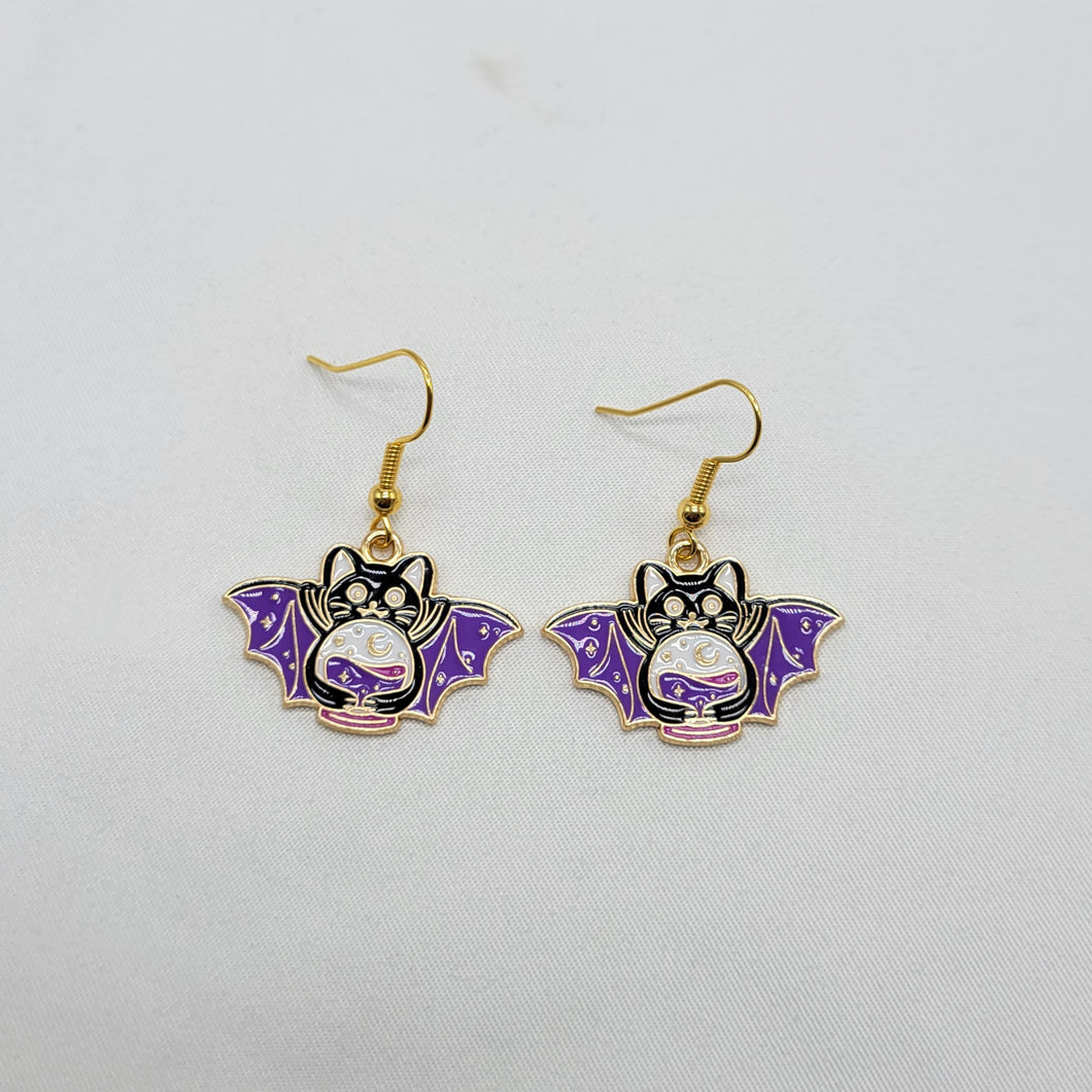 Cat Fortune Teller Earrings