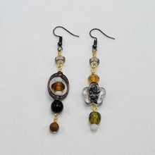 Load image into Gallery viewer, Autumn Glass Earrings
