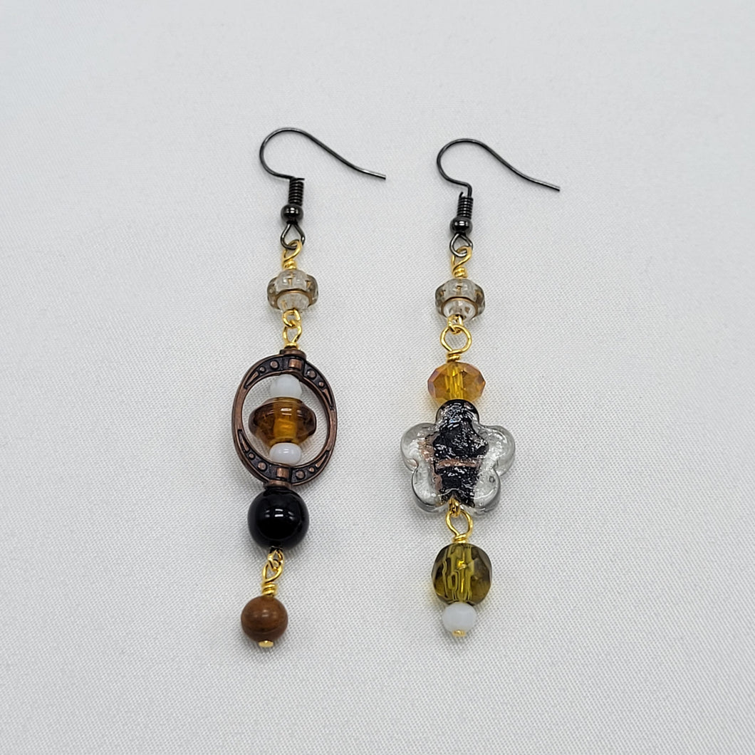 Autumn Glass Earrings