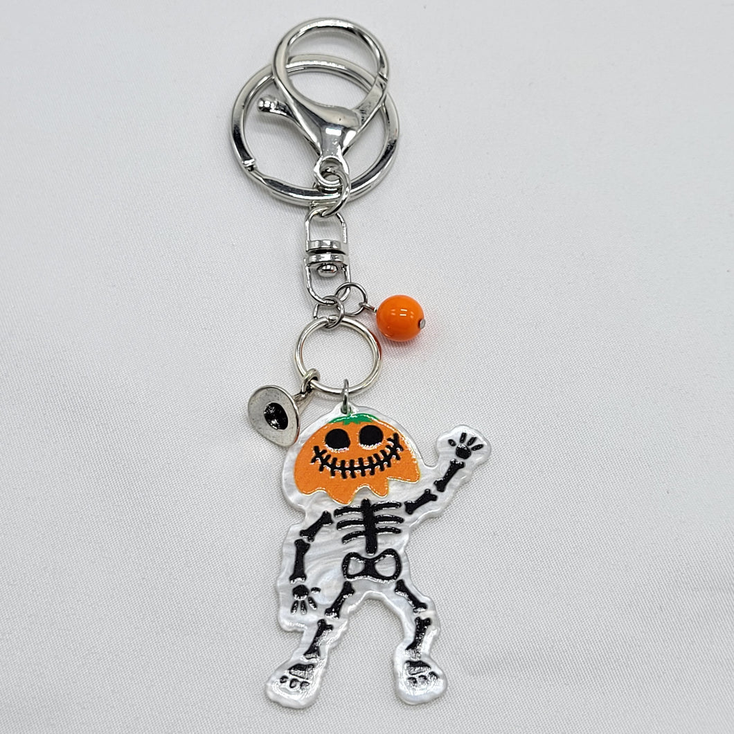 Dancing Pumpkin Keychain