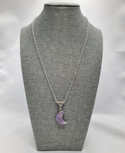 Load image into Gallery viewer, Amethyst Moon Necklace
