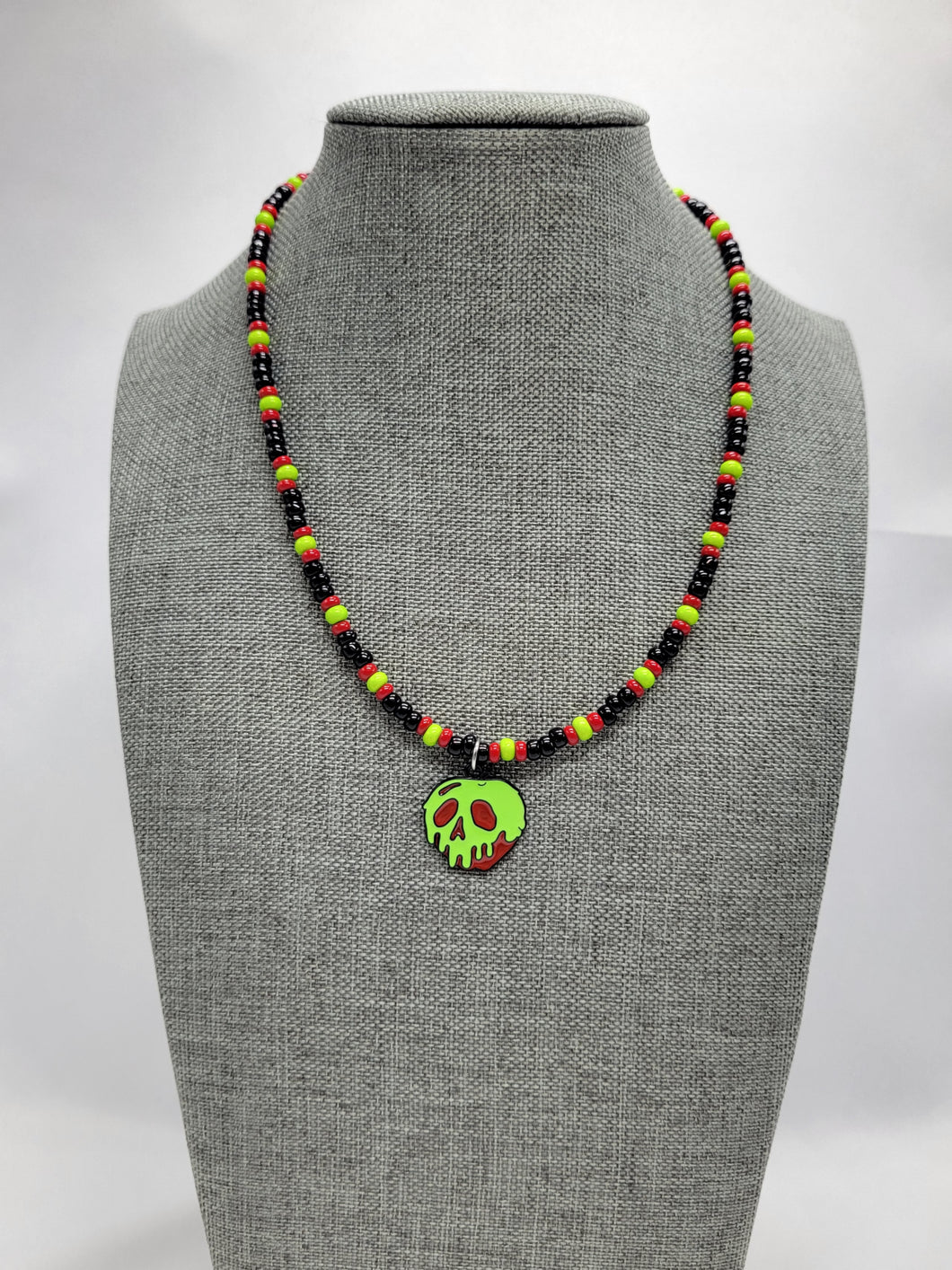 Poisoned Apple Seed Bead Necklace