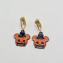 Load image into Gallery viewer, Pumpkin Mouse Earrings
