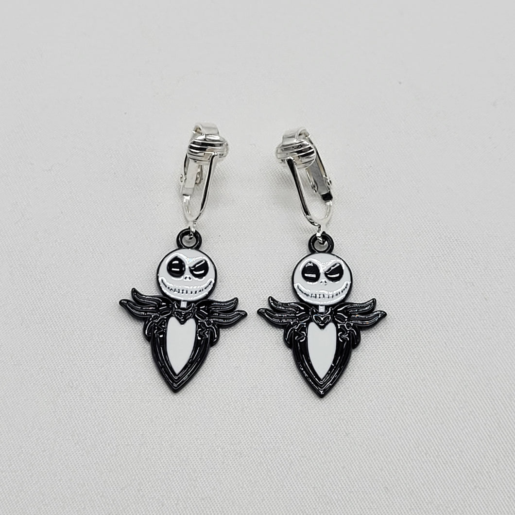 Jack Clip On Earrings