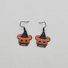 Load image into Gallery viewer, Pumpkin Mouse Earrings
