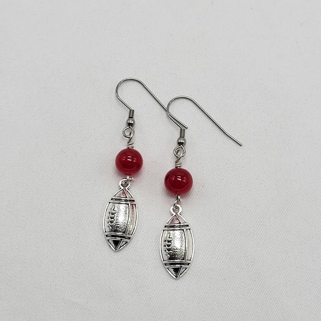 Football Earrings