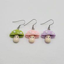 Load image into Gallery viewer, Mushroom Earrings
