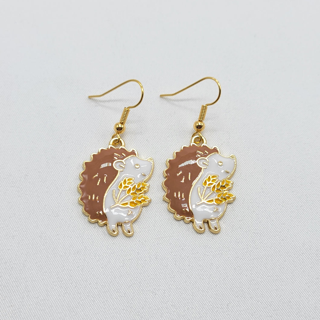 Hedgehog Earrings