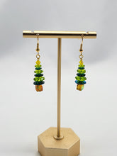 Load image into Gallery viewer, Christmas Tree Earrings
