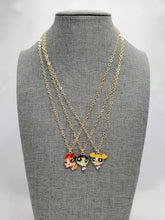 Load image into Gallery viewer, Powerpuff Girls Necklace Set
