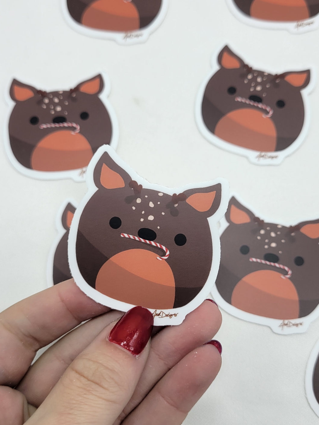 Reindeer Sticker