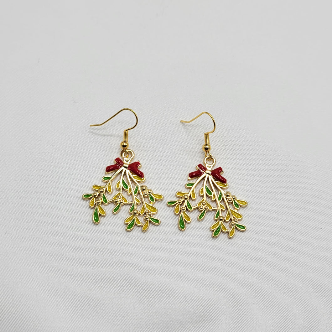 Mistletoe Earrings