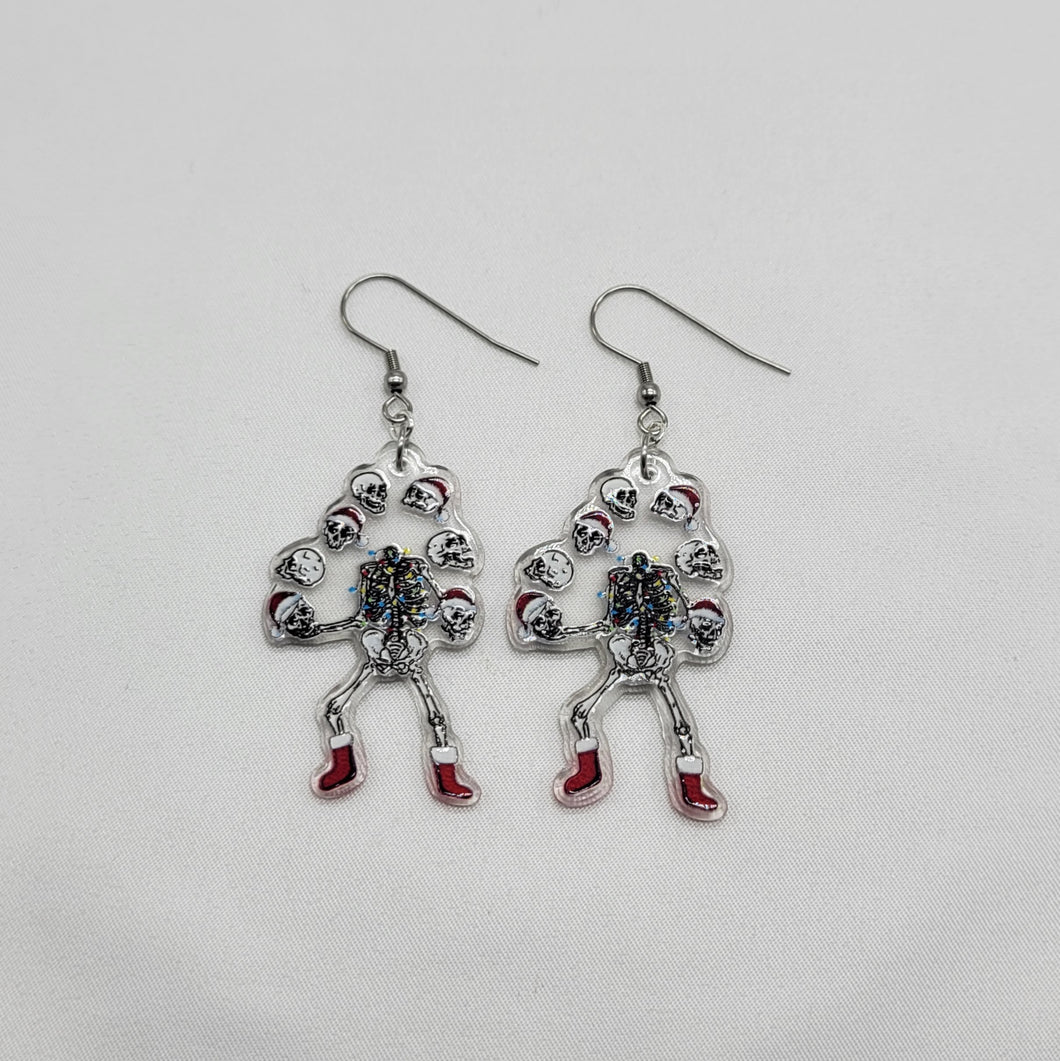 Juggling Heads Earrings