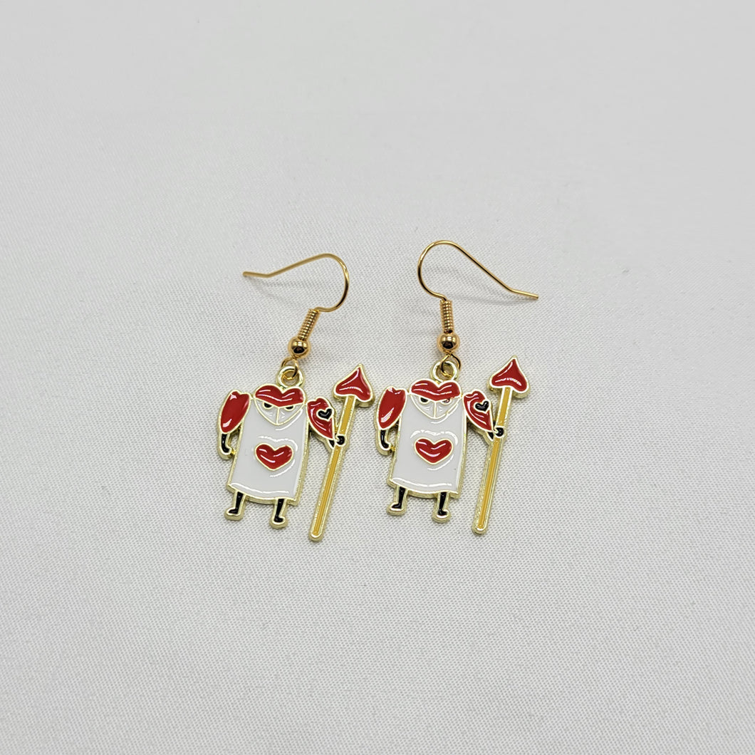 Card Guard Earrings