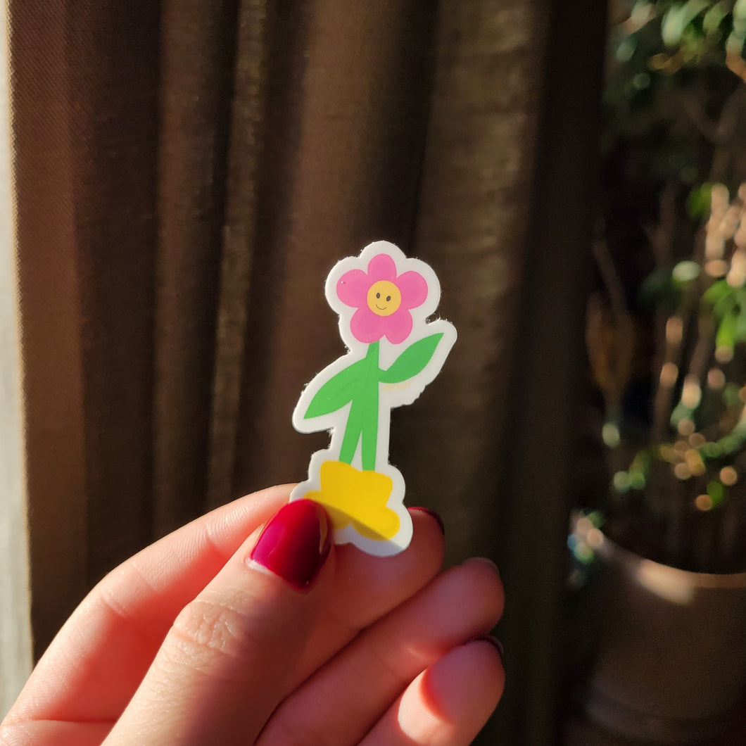 Flower Buddy Sticker