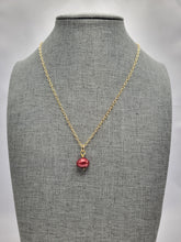 Load image into Gallery viewer, Red Pearl Necklace
