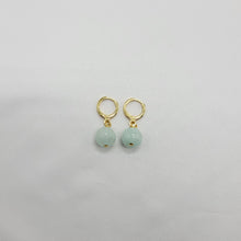 Load image into Gallery viewer, Quartzite Huggie Earrings
