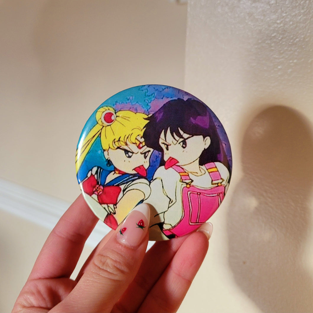 Sailor Moon Button Pin