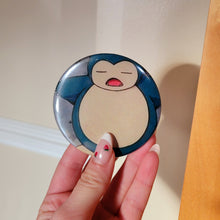 Load image into Gallery viewer, Snorlax Button Pin
