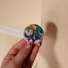 Load image into Gallery viewer, Sailor Moon Button Pin
