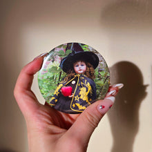 Load image into Gallery viewer, Doll Button Pin
