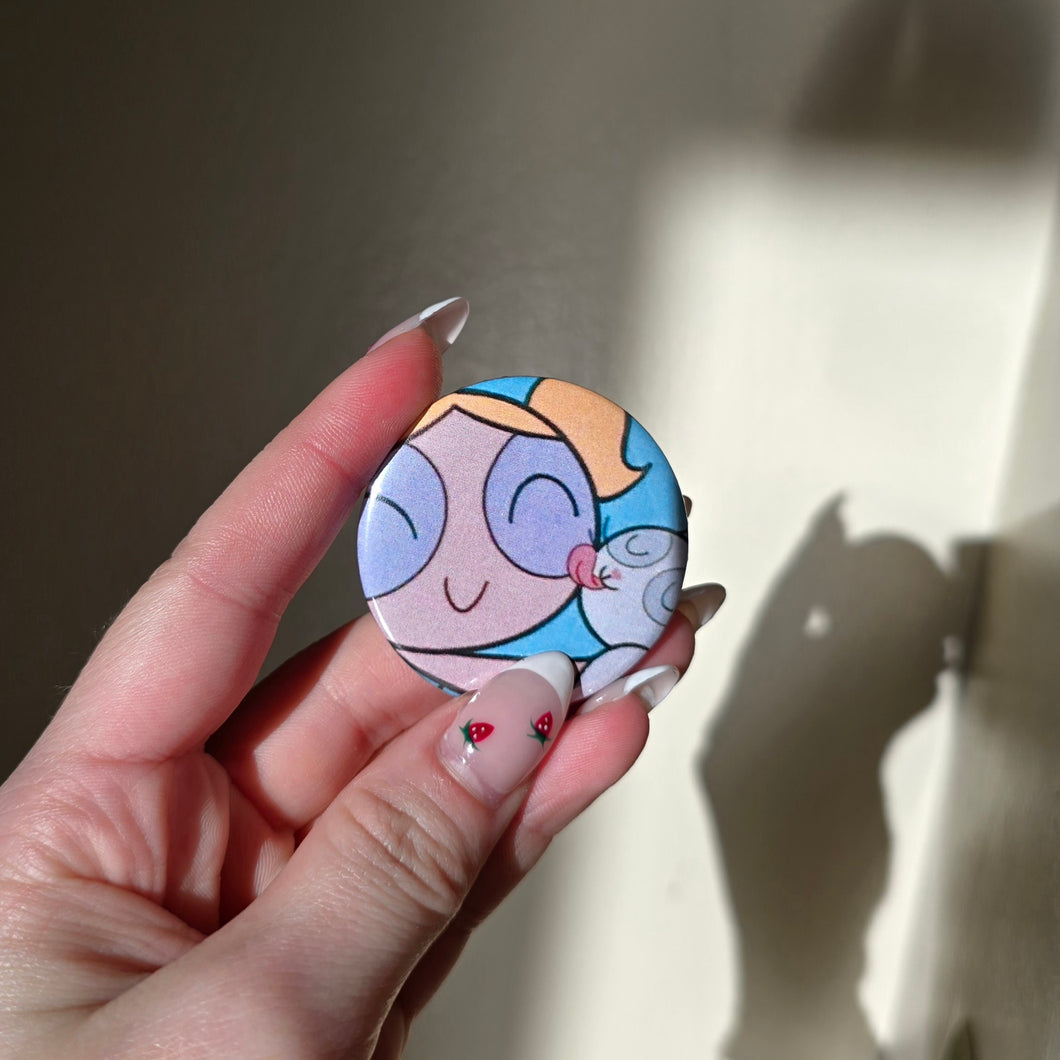 Bubbles Button Pin