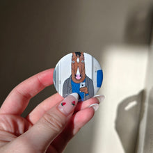 Load image into Gallery viewer, Bojack Horseman Button Pin
