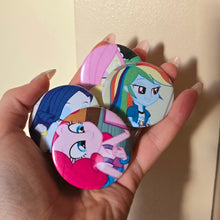 Load image into Gallery viewer, Equestria Girls Button Pins

