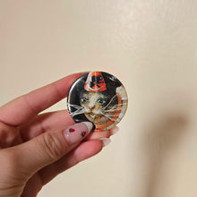 Load image into Gallery viewer, Cat Button Pin
