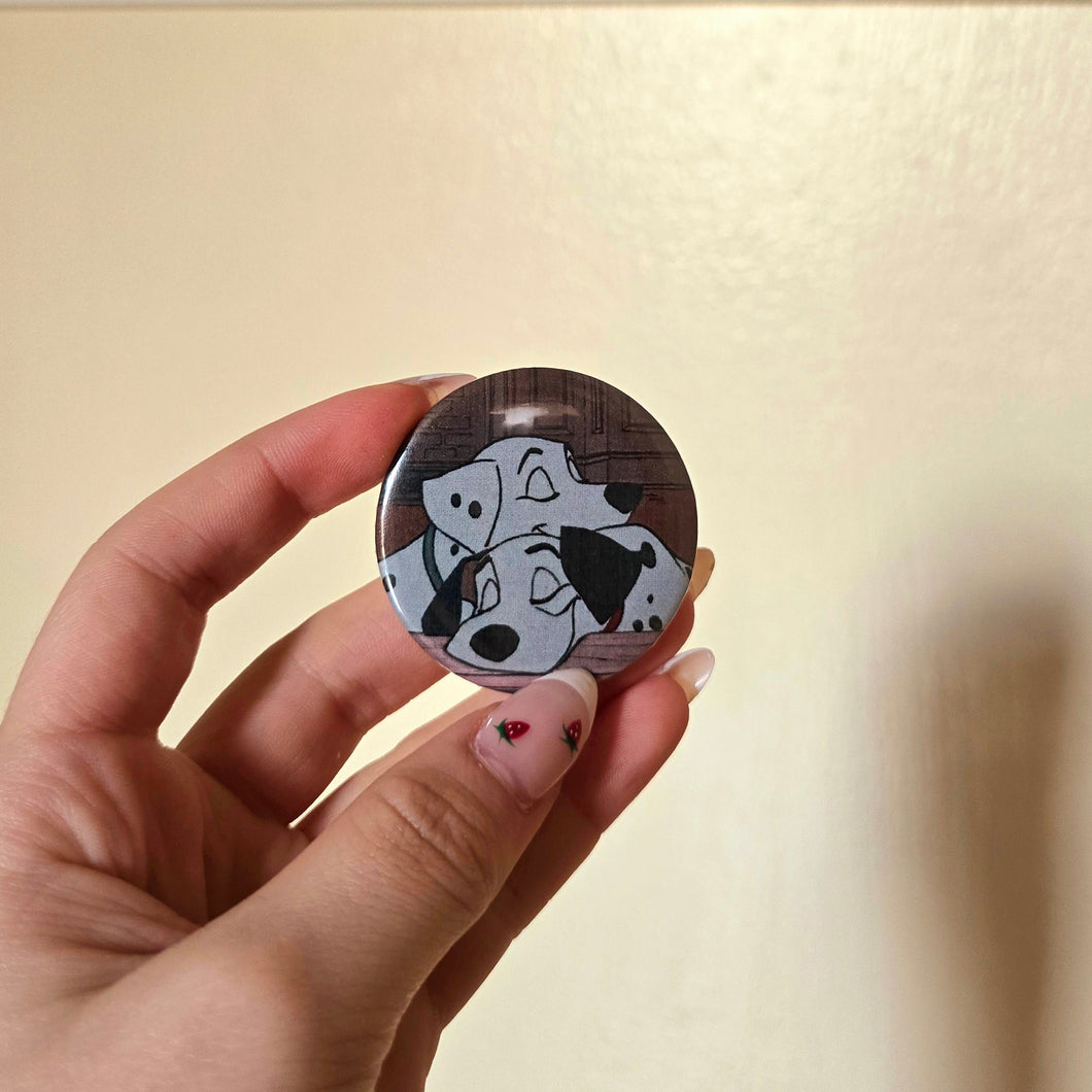 Dogs Button Pin
