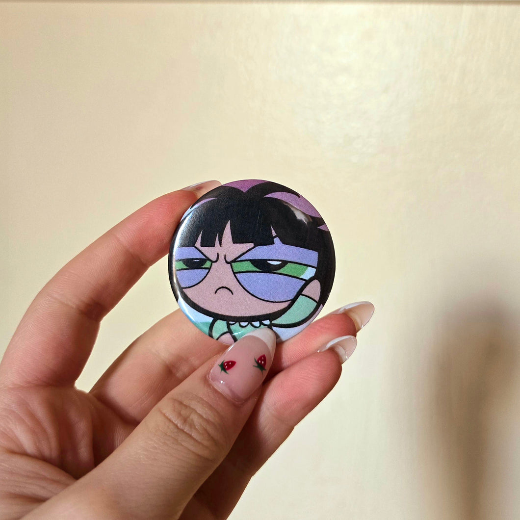 Buttercup Button Pin