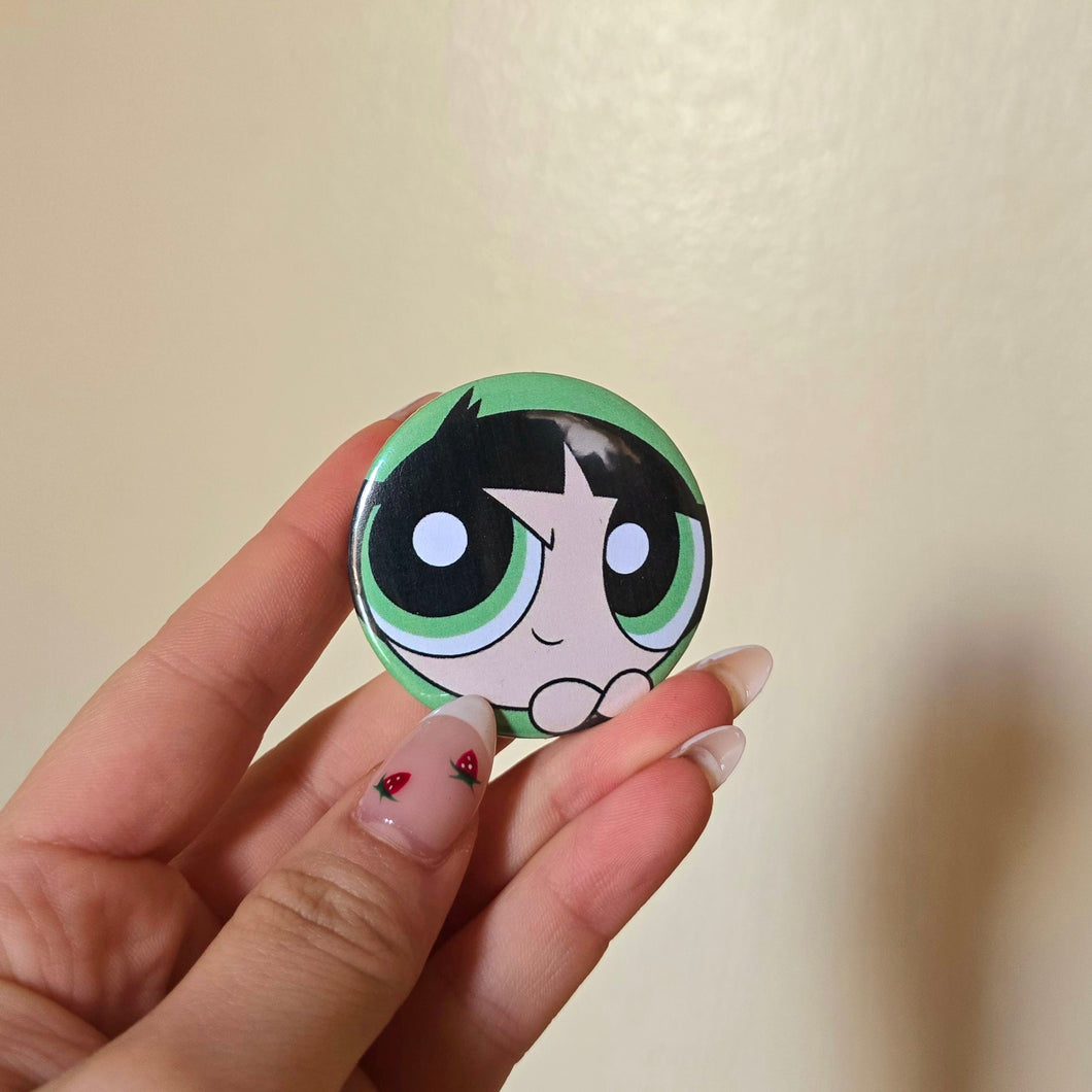 Buttercup Button Pin